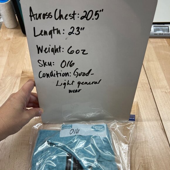 Tahari Turquoise 100% Linen Button-Up Short-Sleeve Shirt Blue Size Small - Picture 9 of 9